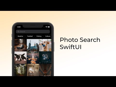 Build a Search Bar and Responsive Grid with SwiftUI - Photo Search App