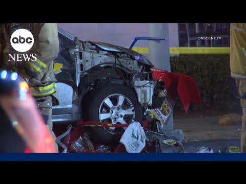 Driver who plowed into crowd outside club to be arrested: LAPD