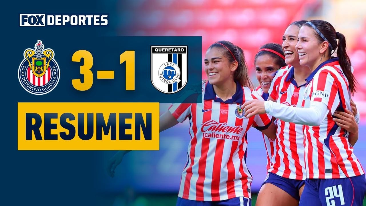 🐐👏 CHIVAS 3-1 QUERÉTARO | Guadalajara se dio a respetar en su debut | HIGHLIGHTS | Liga MX Femenil