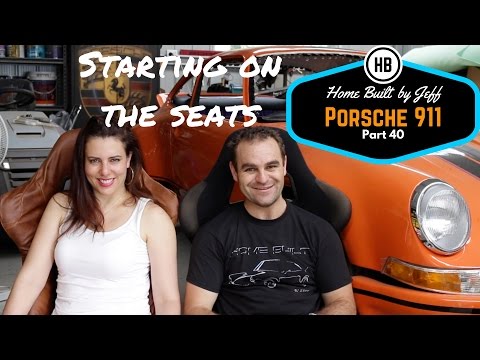 Porsche 911 Classic Car Build Part 40 - Starting on the seats