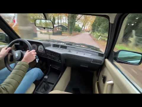 BMW E21 320/6 Driving Video - 73.000 km - Oldenzaal Classics
