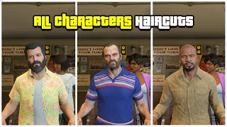 GTA 5  All Characters Haircuts [2020] | PlaySeeker Gaming