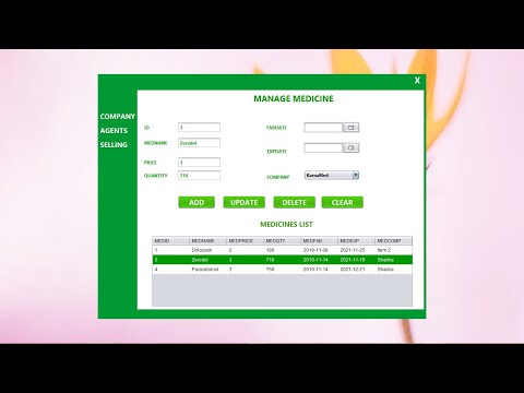 Pharmacy Management System Using Java