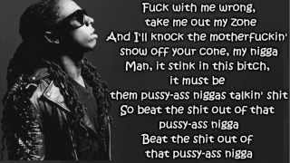 Lil Wayne ft. Gunplay - Beat The Shit (Lyrics) HD [IANAHB2]