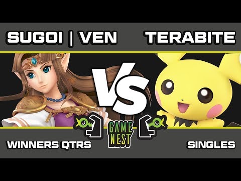 Game Nest Smash It Up: Sugoi | Ven (Zelda) vs Terabite (Pichu/Pikachu) - Winners Qtrs