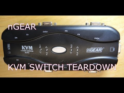 nGEAR KVM TEARDOWN: REVERSE ENGINEERING A LOOK AT SOME  SILICON DIES