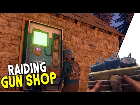 Satchel RAIDING richest shops on the server | RUST SOLO