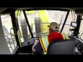 Meet the Pros: 994K Cat® Large Wheel Loader Operator Cab