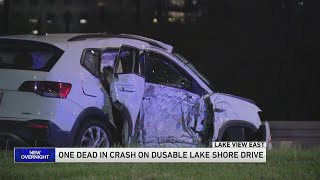 1 dead in crash on DuSable Lake Shore Drive