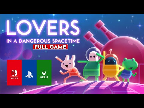 LOVERS IN A DANGEROUS SPACETIME FULL GAME WALKTHROUGH 100% LONGPLAY CO-OP 2 PLAYERS GAMEPLAY