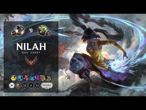 Nilah ADC vs Zeri - KR Grandmaster Patch 12.14