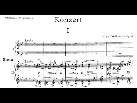 Bortkiewicz - Piano Concerto No. 1, Op. 16 [Chihiro Ishioka]