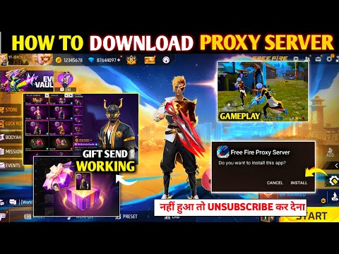 How To Download Vip Proxy Server In Free Fire 💯😱🔥| Ob53 Update Proxy Server Download Kaise Kare 
