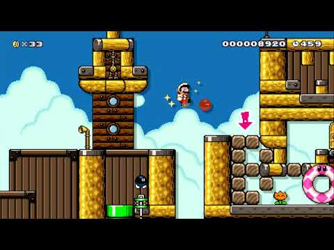 Destroy The Grinch's Toy Factory by :)HAPPY(: ~ WORLD RECORD! - SUPER MARIO MAKER - NO COMMENTARY