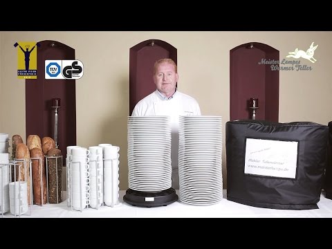 Produktfilm: mobiler Tellerwärmer „Meister Lampe“