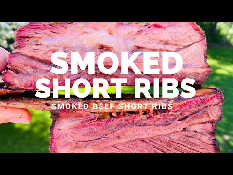 Smoked Short Ribs on Kamado Joe (How to Smoked Short Ribs) Smoked Short Ribs Recipe | Kamado Joe