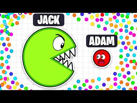 My Brother Tried to EAT Me in Agario… I Became #1 Instead