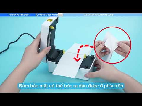 A318BT: Hướng dẫn sử dụng máy in A318BT