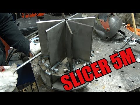 Making the ULTIMATE Hydraulic Press tool | SLICER 5 000 000!!