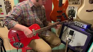 Video thumbnail for 1960s Framus Star Bass hollowbody electric bass guitar by Jake Wildwood & Co