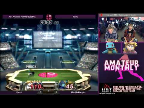 Koopi (Peach) vs FBA | Rektangles (Squirtle) - ASH Amateur Monthly #2 PM Pools
