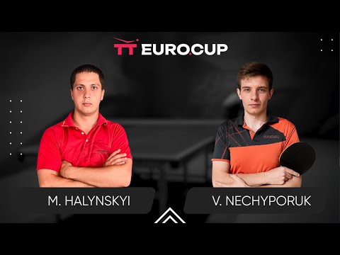 16:20 Mykola Halynskyi - Vadym Nechyporuk 14.01.2024 TT Euro.Cup Ukraine Star. TABLE 4