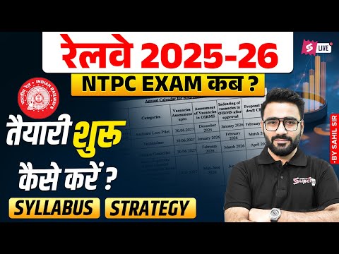 RRB NTPC Exam Date 2025 | NTPC Preparation Strategy 2026 | NTPC Syllabus 2025 | Railway Vacancy 2026