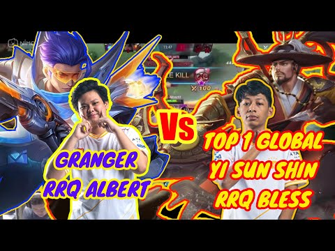 RRQ Bless vs RRQ Albert , Top 1 Global Yi Sun shin vs Granger, siapakah yang menang?