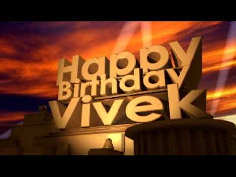 Happy Birthday Vivek