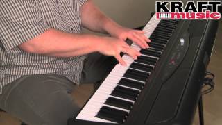 Video thumbnail for Kraft Music - Korg SP-280 Digital Piano Demo by Kraft Music