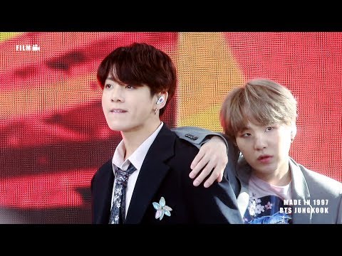 190515 Good Morning America Rehearsal -  불타오르네 (FIRE) BTS JUNGKOOK FOCUS (방탄소년단 정국)