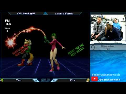 CMU Weekly 15 Losers Semis - Tavi (ZSS/Mario) vs. Kira (Fox)