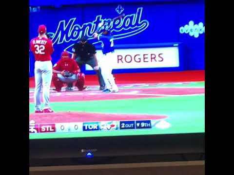 Vlad Guerrero Jr. walk off home run.