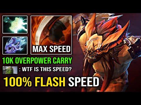 100% FLASH SPEED Moon Shard Bloodseeker Super OP Carry 10K MMR Dota 2