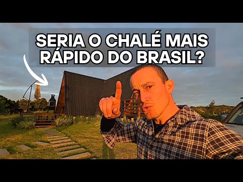 Cabana construída em 1 dia, fui conferir