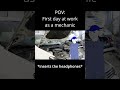 POV: You lied on your resume but still got the job #wojak #wojack #relatable #mechanic