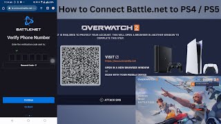 Overwatch 2 Free2Play - How to Connect Battle.net to PS4 / PS5