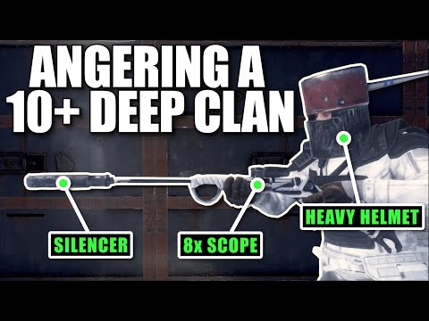 HOW I ANGERED a 10+ DEEP CLAN INTO RAIDING ME | Solo Rust (3 of 4)