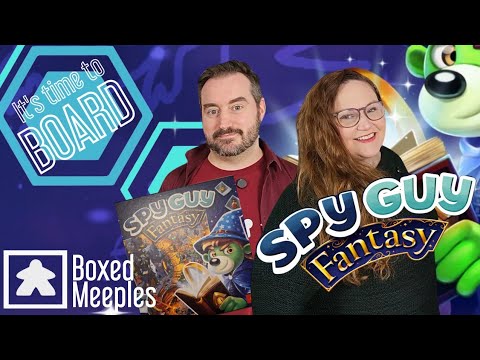 Spy Guy Fantasy - It's time to Board with Boxed Meeples 