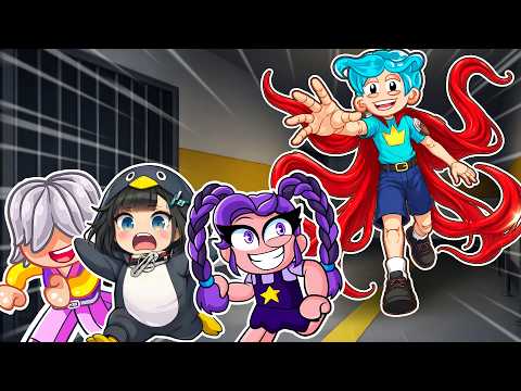 Gugu Gaga Penguin & Lily Lovebraids ESCAPE From The RORY REDCAPE PRISON in Roblox!!