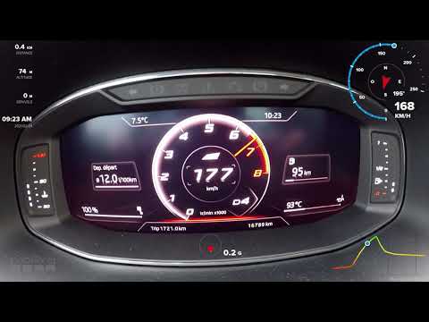 SEAT LEON CUPRA 5F 290 FAP DSG7 | ACCELERATION 100 - 200km/h | 8,9sec | STAGE 1 + FLEXFUEL | DRAGY