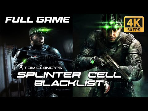 TOM CLANCY'S SPLINTER CELL: BLACKLIST Gameplay Walkthrough FULL GAME [4K 60FPS] | No Commentary