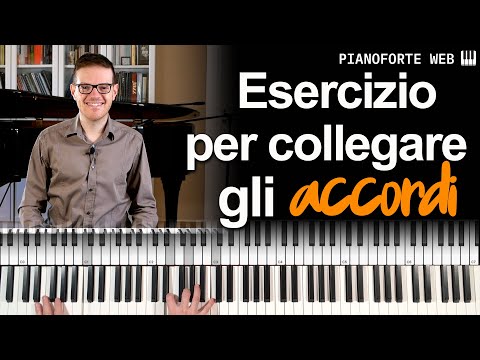 Esercizio per collegare gli accordi (Lezione Pianoforte)