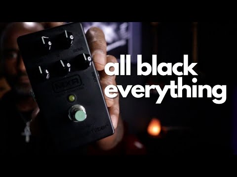 Демонстрация MXR M82B Blackout Series Bass Envelope Filter