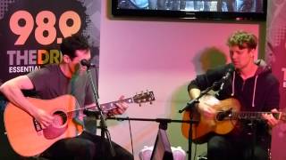 Hollerado - Lonesome George (acoustic) @ 98.9 the Drive studio in Kingston