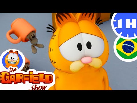 👬🏻 Garfield procurando o amigo de Odie 👬🏻 - episódios completos em português