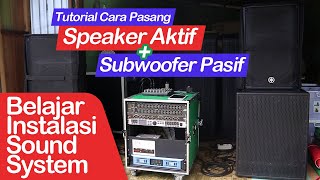 Download lagu How to Install Active Speakers and Passive Subwoofers | Learn Sound System Installation mp3 Download lagu How to Install Active Speakers and Passive Subwoofers | Learn Sound System Installation mp3