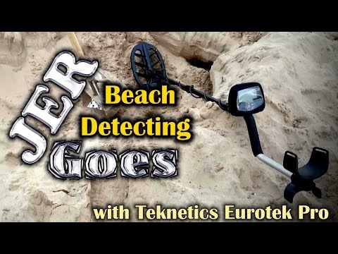 Beach Metal Detecting - with Teknetics Eurotek Pro 11DD