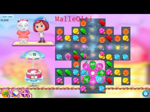Ice Cream Paradise - Match 3 - Level 202 - Lösung Solution Walkthrough