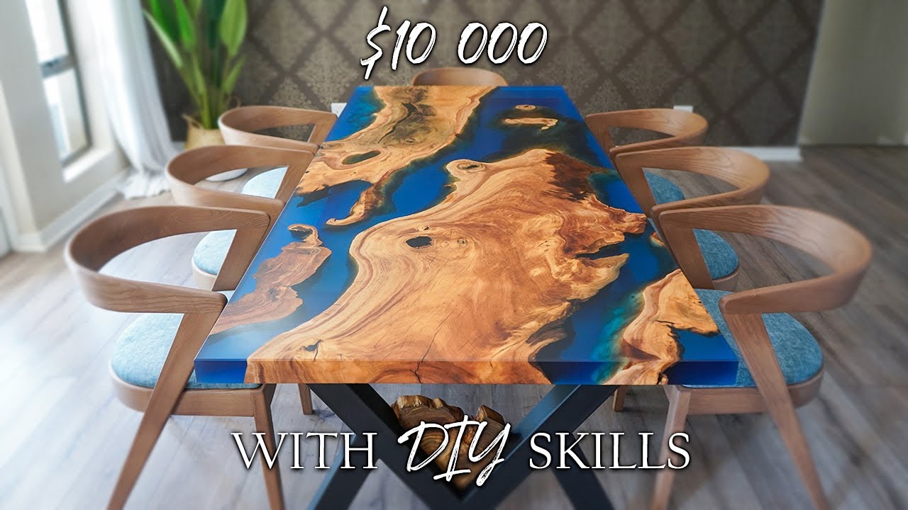 How to Build a $10,000 Epoxy Table (DIY)